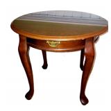 Cherry finish end table