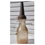 Antique oil bottle