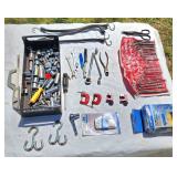 Tool lot sockets allen wrenches etc etc