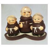 Goebel monks condiment set