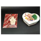 Lenox ornament Christopher Stuart trinket box