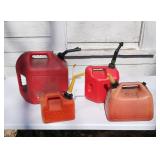 Lot of gas cans
