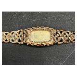 Geneve Classis 10k gold ladies watch working