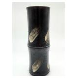Gail Sanborn bamboo look vase