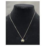 10k & black onyx necklace