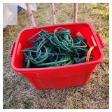 Tote lot heavy duty drop cords pigtails Christmas