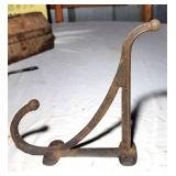 Large forged iron hanger