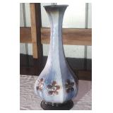 Tall metal modern vase
