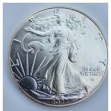 2022 1oz fine Silver Eagle coin