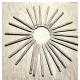 Antique wagon wheel spokes