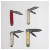 Vintage advertising pocket knives Coke, etc. Etc.