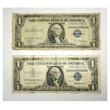1935 & 1957 silver certificates