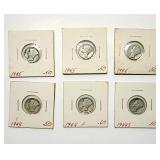 Antique mercury dimes