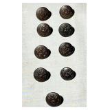 Vintage buttons eagles