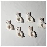 Cat napkin rings