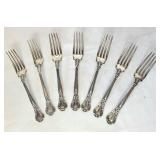 7 Gorham Chantilly sterling silver dinner forks