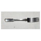 Gorham sterling silver dinner fork  55.5g