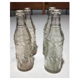4 rare Clinton Beverage glass bottles Clinton,NC