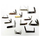 Lot of vintage pocket knives