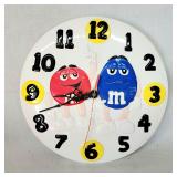 M&M clock