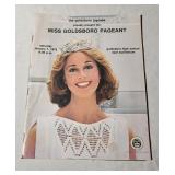 1978 Ms. Goldsboro Pageant magazine