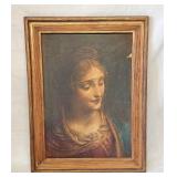 Vintage framed print