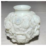 Milk glass vase see pics