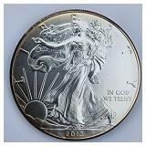 2013 1oz fine Siver Eagle coin