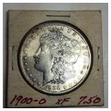 1900 O Morgan silver dollar