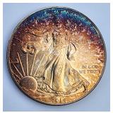 2014 1oz fine Silver Eagle coin