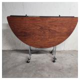 Sico mechanical folding table on wheels