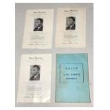 Civil Rights lot 1960 Martin Luther King program