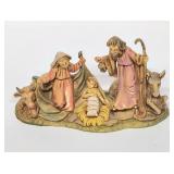 Vimtage Italian nativity scene