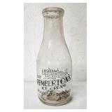 Pembertons Dairy quart bottle Fayetteville,NC