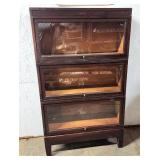 Antique Globe Wernke barrister bookcase