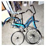 Vintage Schwinn bicycle frame w banana seat