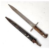 Elsener Schwyz bayonet w scabbard