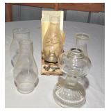Oil lamp parts w a make your own