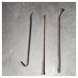 Crowbars pry bar