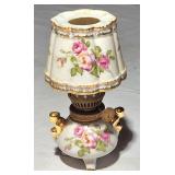 Petite footed oil lamp Japan