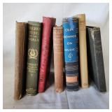 Vintage books mainly about music