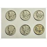 Antique mercury dimes