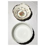 Vintage serving bowls 1 w cherubs