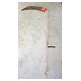 Unique vintage scythe