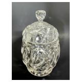 Unique vintage glass candy candy dish