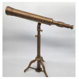 Solid brass telescope