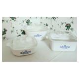 Corningware blue cauliflower