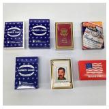 Playing cards etc.