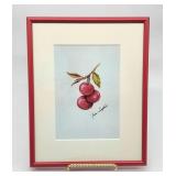 Signed original painting on linen paper