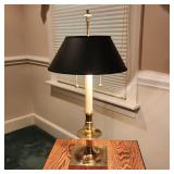 Vintage brass table lamp chain pulls